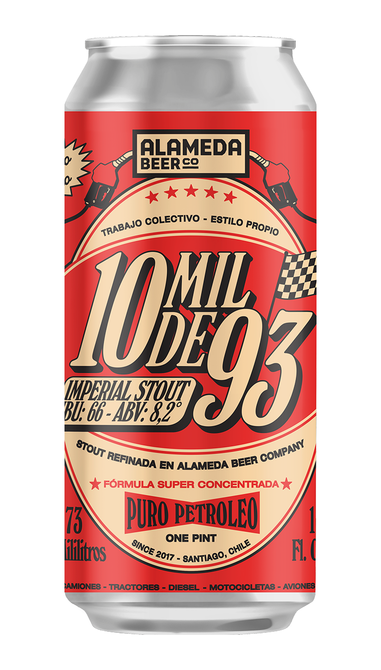 10 mil de 93 - Imperial Stout - 20%