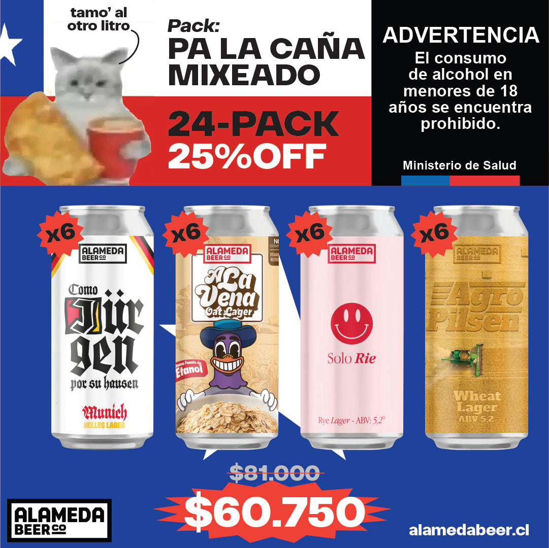 Pa la caña Mixeado (24-pack) - 25%